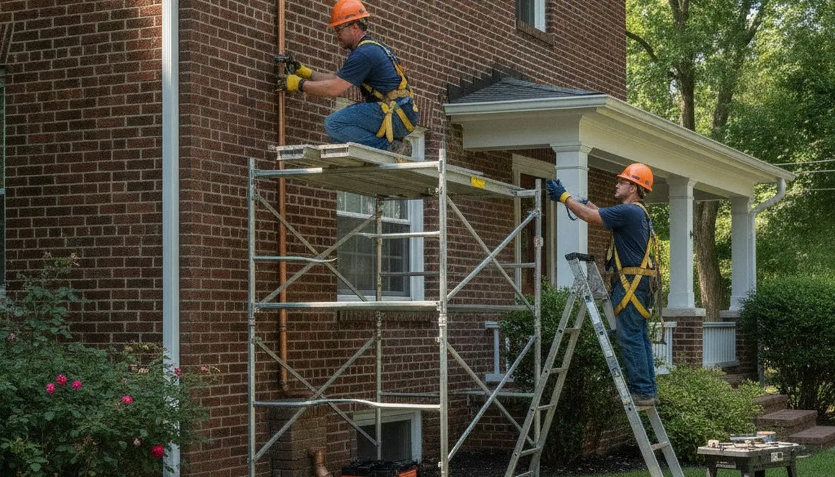 Baltimore, MD plumbing repair service truck for residential leak and drain repairs